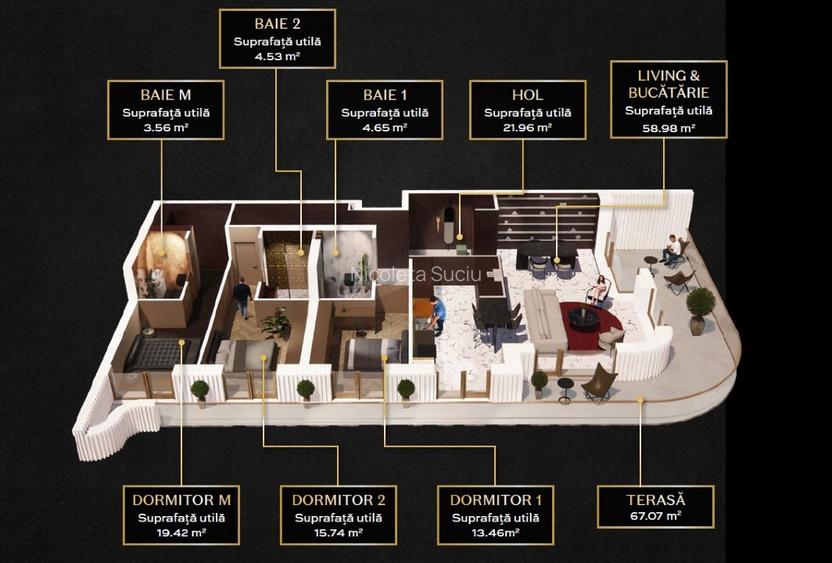 ERA - Bloc Nou cu Piscina - Apartamente Foarte Mari - 10