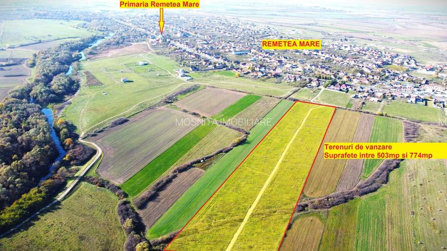 Terenuri Remetea Mare, cu toate utilitatile - 69euro/mp+TVA - 8