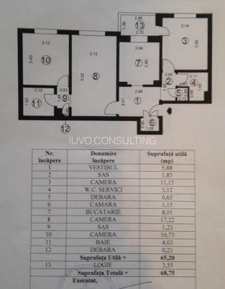 Apartament 3 camere Semidecomandat Sos.Oltenitei - Garnitei - 9