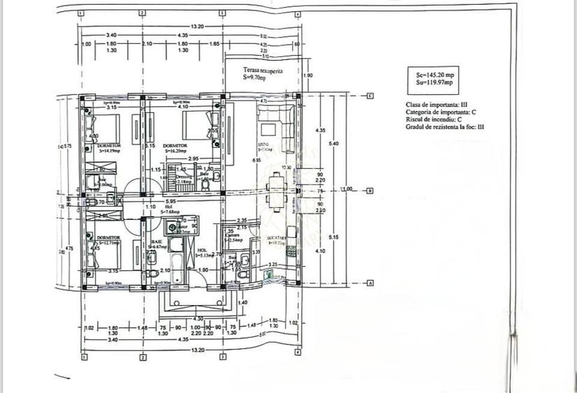 Casa Moderna Noua 4 camere 120 mp- teren 543 mp- terasa 9,7 mp- Unirea - 4