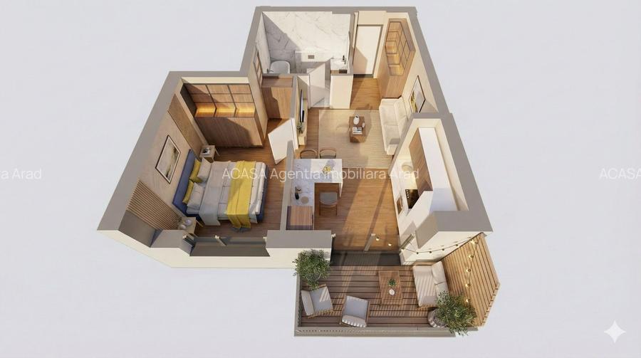 Apartament cu 2 camere– ARED R39 - 7