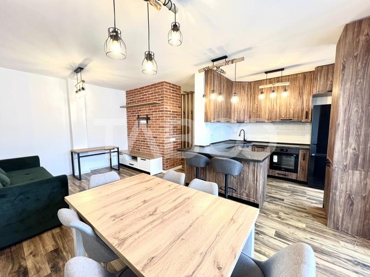 Apartament cu 3 camere de vanzare in Borhanci bloc nou cu terasa