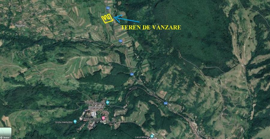 Teren superb in zona Geoagiu, Hunedoara