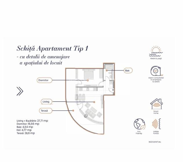 Apartament - Etaj 7 - Complex Rezidențial WHITE SEA - Navodari - 7