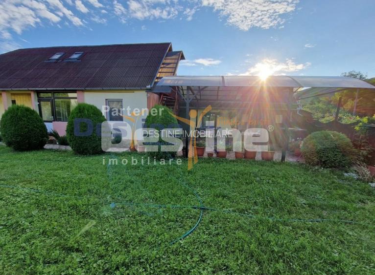 VAND CASA MOBILATA SI UTILATA + GRADINA + TEREN, ZONA LINISTITA, DEJ - 7