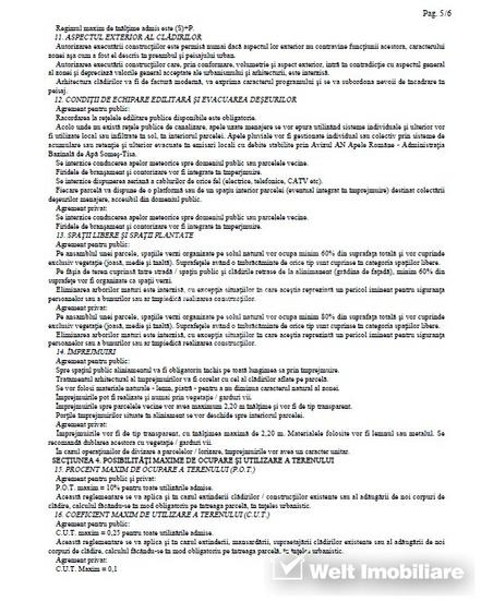 Teren intravilan Cluj-Napoca–perfect pentru pensiuni, camping, sport sau rulote - 13