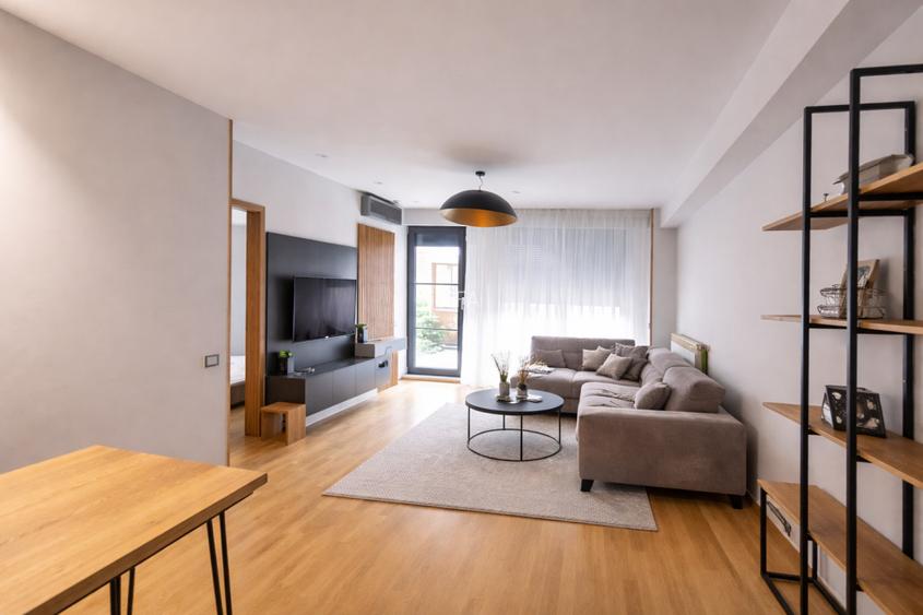 Baneasa -Iancu Nicolae- 2 camere LUX- gradina 25 mp - parcare subterana - 2