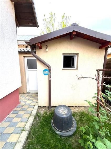 Casa superba 4 cam, mobilata, teren 509 mp, terasa, Lunca Cetatuii Iasi - 12