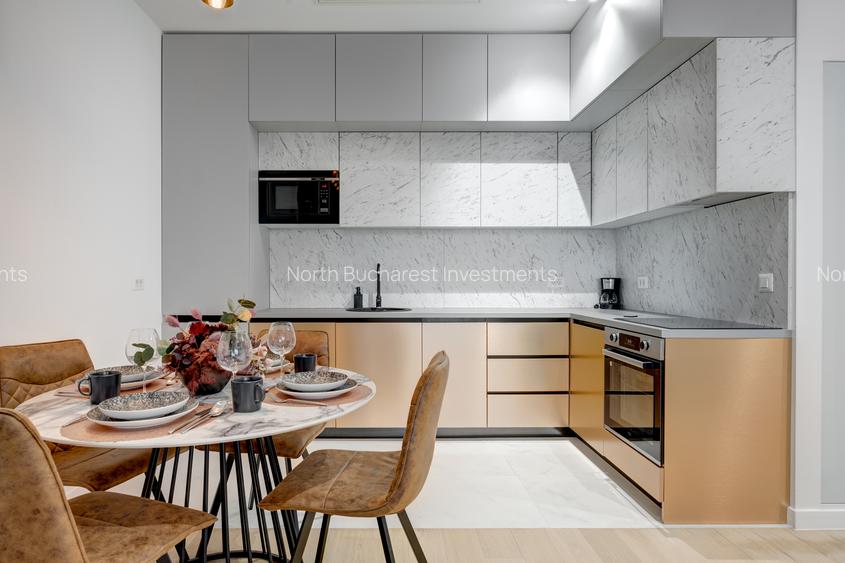 APARTAMENT 2 CAMERE MOBILAT - FLOREASCA - PARCARE INCLUSA - COMISION 0% - 6