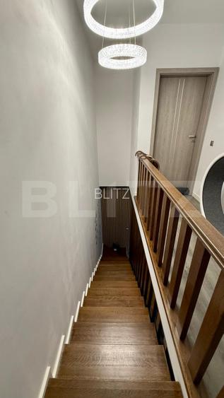 Casa tip duplex mobilat utilat, 4 camere, cartier privat, zona Gilau  - 15