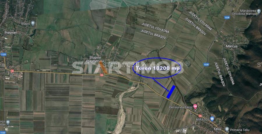 Teren cu front la DN 10 Teliu - 4