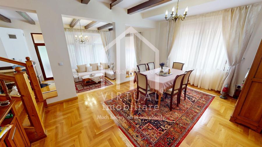 Casa cu 5 camere, 210mp utili, demisol, mobilata, Cal. Poplacii - 6