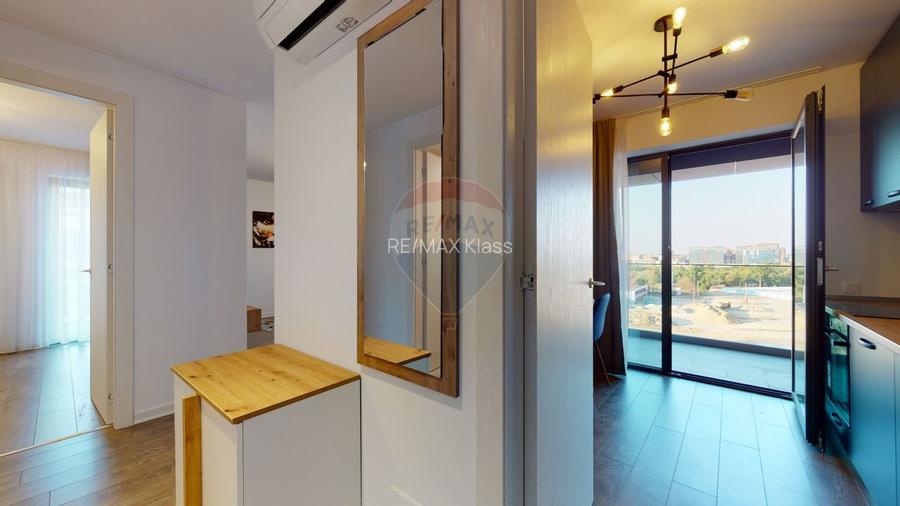 Apartament luminos cu 2 camere si parcare in Cloud9 - zona Aviatiei - 5