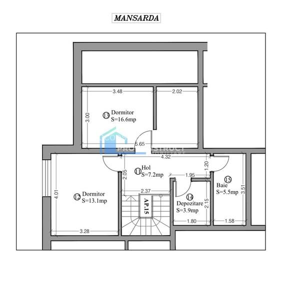 APARTAMENT PE DOUA NIVELURI|108 MP|2 LOCURI DE PARCARE|COMISION 0 % | - 18