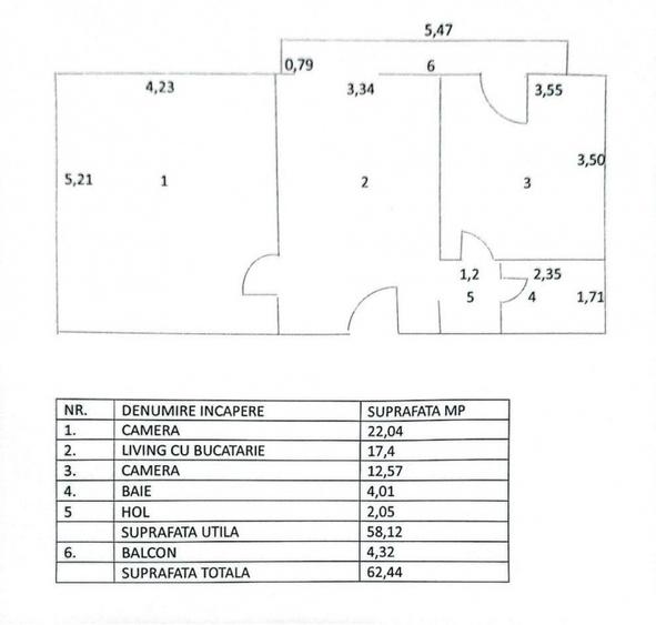 VANZARE APARTAMENT 2 CAMERE UNIRII – MIRCEA VODA - 26