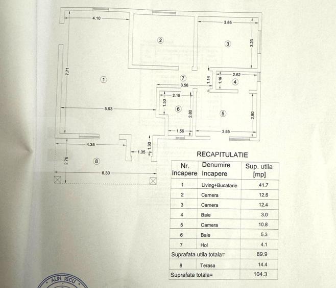 Casa superba 4 camere - finisaje moderne 2 bai, marmura 400 m2 curte - 10