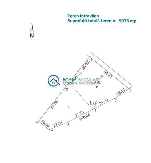 Royal Imobiliare - Vanzare Teren Intravilan zona Gageni