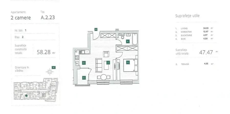 Apartament 2 camere | Metrou | Finisaje Premium | Piata Iancului | - 5