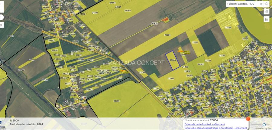 Teren intravilan 20.000 mp – Comuna Fundeni - 2