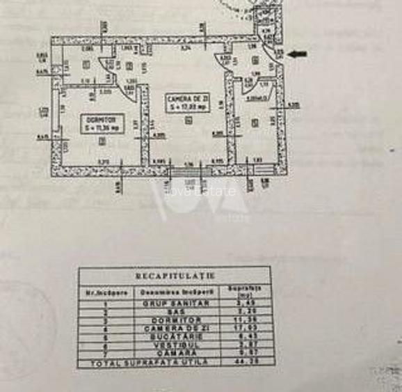 De închiriat: apartament 2 camere -Cotroceni - Eroilor - Medicina - 11