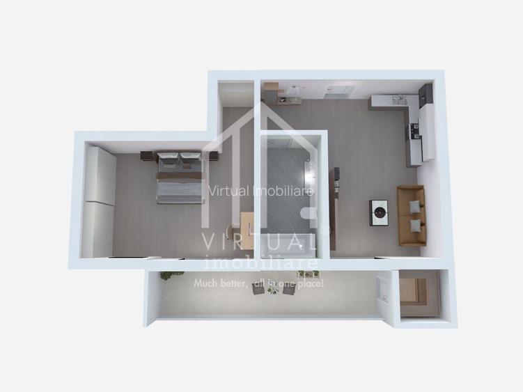 Apartament 2 camere - 39,23 mp utili + gradina 20mp - Lacul lui Binder - 6
