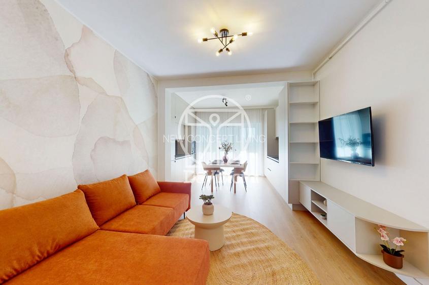 Ap. 2 camere 52.24mp + 10.51 mp terasa, mobilat si utilat, intabulat - 15