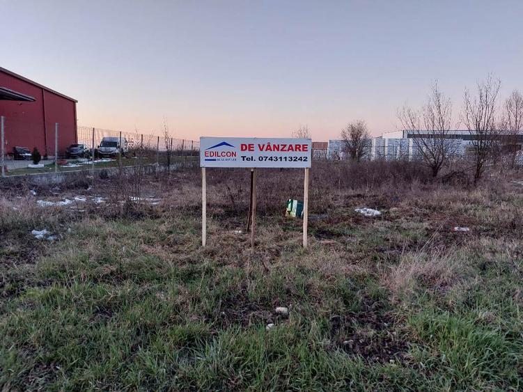 Teren intravilan 2000 mp in zona industriala Vest