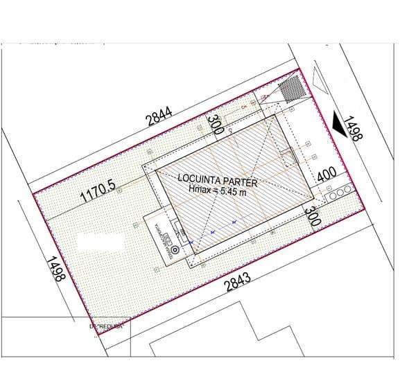 Casa 4 camere, 2 bai, 106 mp utili, Teren 430 mp, Berceni Str Fluturilor