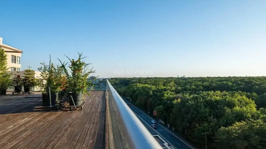 Penthouse Spectaculos 186mp Util | Padurea Baneasa | Terasa de 186mp - 3