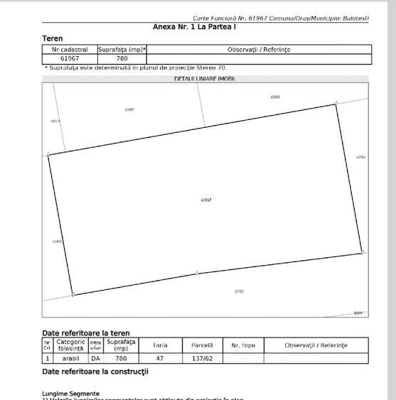Teren 1000 mp, Dumbraveni, Balotesti - 11