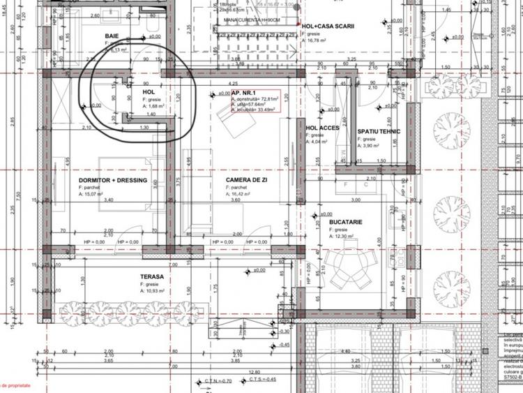 APARTAMENT CU 2 CAMERE, GRADINA 50 MP, COMISION 0% - 6