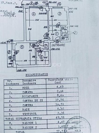 Vanzare apartament 2 camere Mosilor - 8