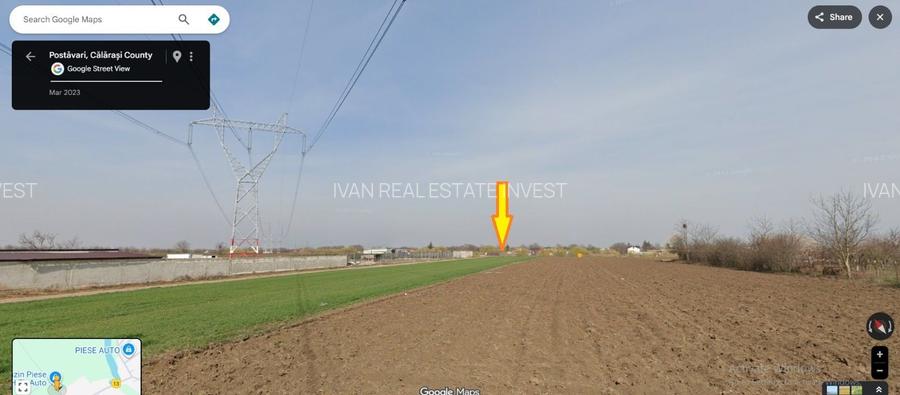 Teren 500 mp de vanzare, Frumusani - Postavari, acces rapid A0 si DNCB - 6