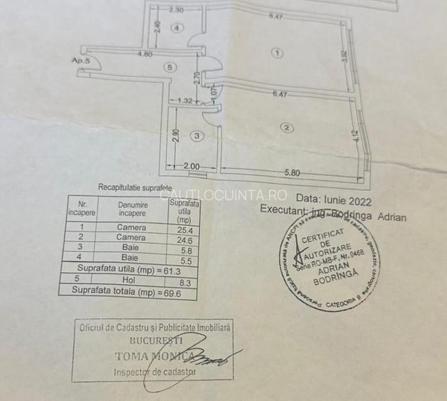 Apartament 2 camere | 70 mp | 2 bai | M. Crangasi 5' | Bloc 2025 | centrala prop - 8