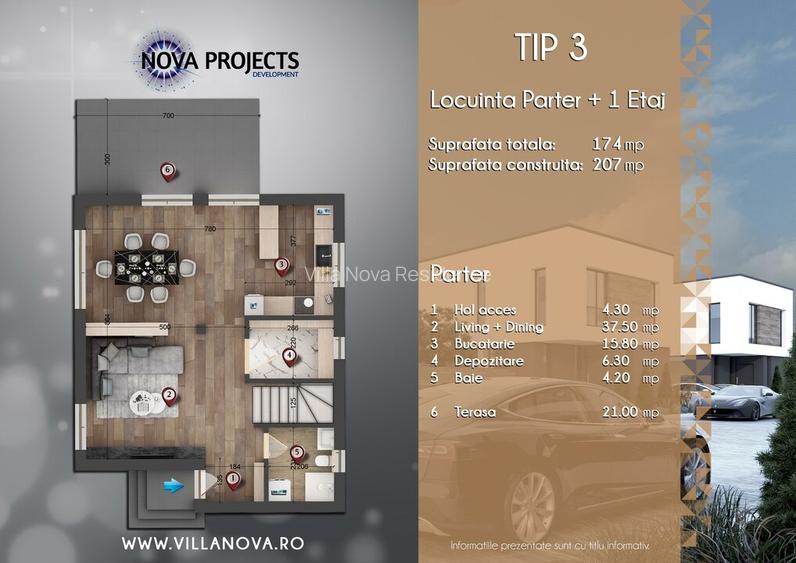 Casa finalizata cu HVAC |Pompa caldura |Ventiloconvectoare |Panouri fotovoltaice - 19