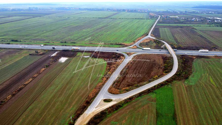 Teren intravilan curti-constructii, industrial, Autostrada A1 - km 62 - 21