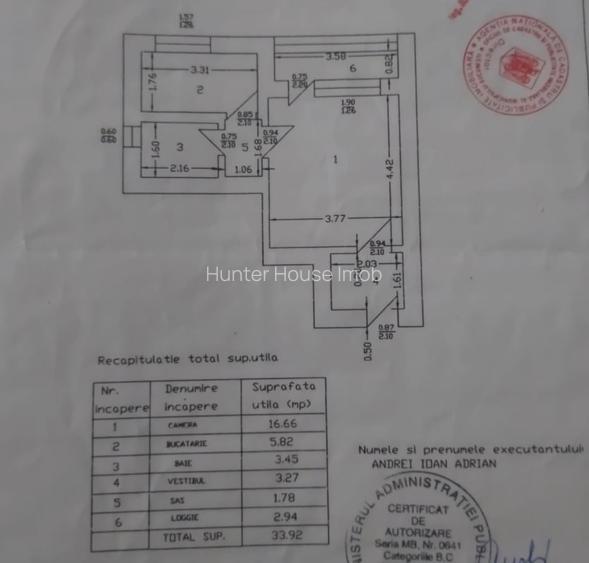 Garsonieră de 34 mp, parter – ideală locuință sau sp. comercial – Sos Colentina - 12