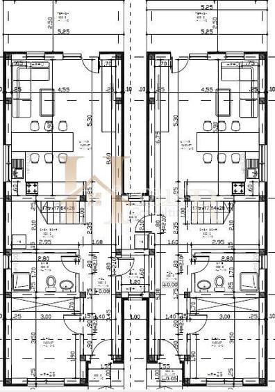 Case despartite prin CT.Finisaje la alegere.Dormitor la parter - 11
