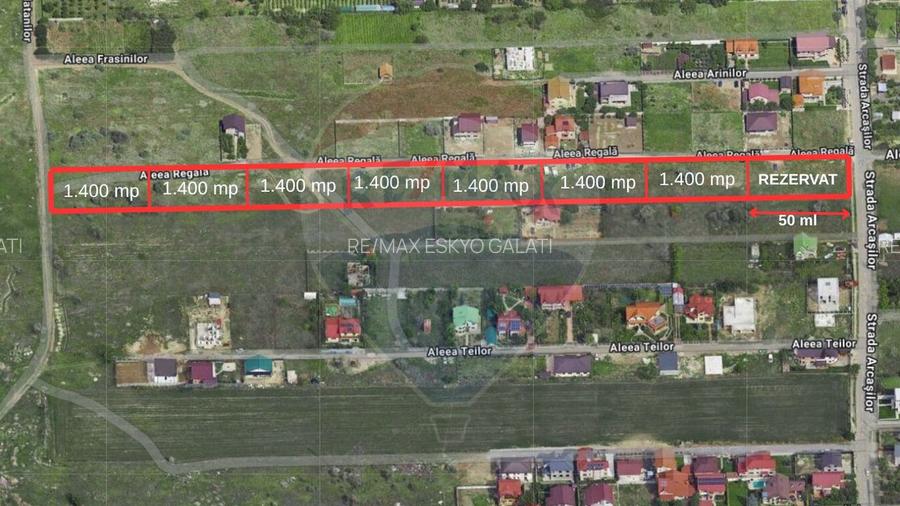 Teren intravilan de vânzare  zona Arcașilor I Galați - 7