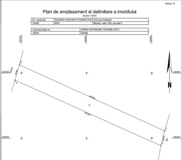 Teren de vanzare situat in Bistrita, zona Drumul Tărpiului - 1