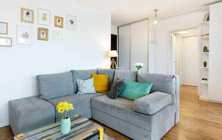 Scandinavian Loft în Circului Park Tower: Design, Lumină și Natură - 8