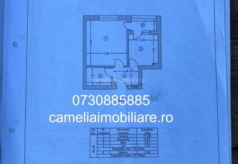 Garsoniera, noua, centrala, parcare, metrou Drumul Taberei, Bld Timisoara, 103 - 17