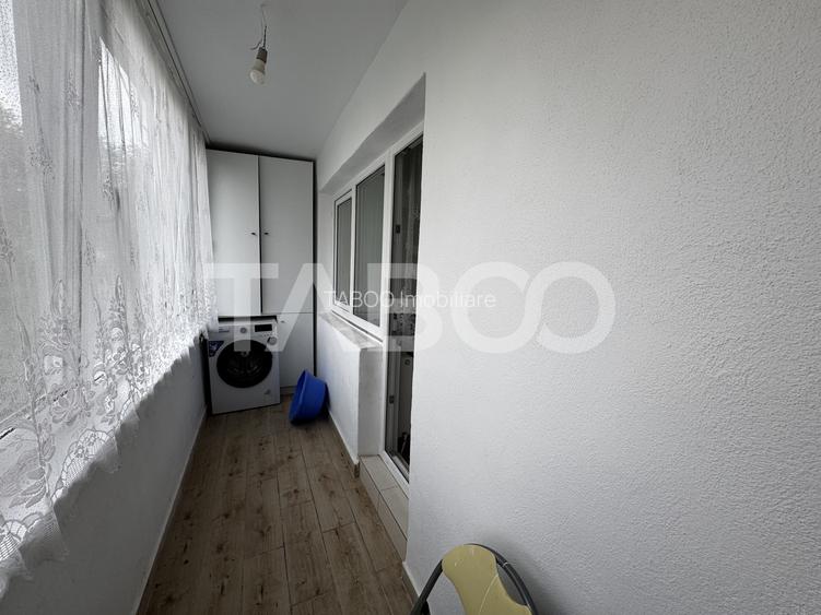 COMISION 0-Apartament renovat complet 3 camere balcon Rahovei Sibiu - 8