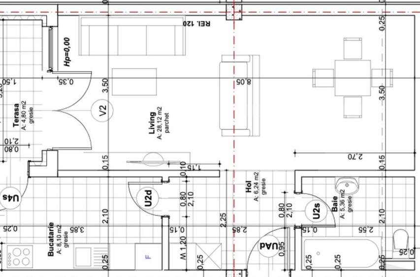 OFERTA-Apartament cu 1 cameră, 48 mp, zona Lipovei-Loc de parcare inclus