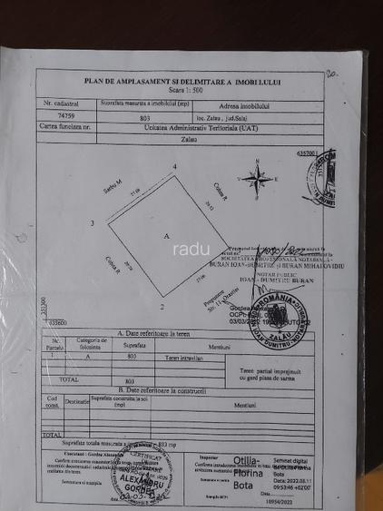 teren intravilan 803 mp strada Iasului - 4