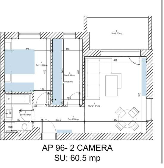 Apartament 2 camere | 52mp | Greenfield  | 0 comision - 4