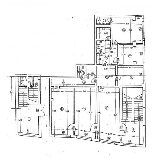 patiu comercial de inchiriat Calea Victoriei, Bucuresti 208.1mp - 8