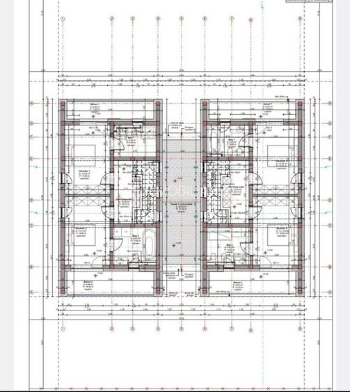 Duplex 4-camere-3 bai- despartit prin camere tehnica-165000€ Ghiroda - 6