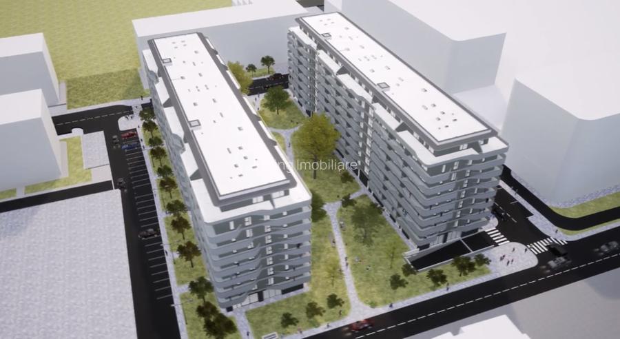 Apartament de 2 camere, 55.47 mp, semifinisat,terasa,Zona Eroilor - 2
