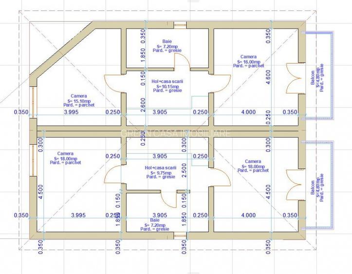 Duplex de vânzare – str. Fagului, Florești - 4